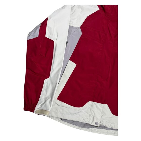 THE NORTH FACE Hyvent Waterproof Ski Snowboard Red Light Jacket Womens Large - Picture 6 of 7